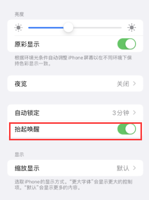 壶关苹果授权维修站分享iPhone轻点无法唤醒怎么办